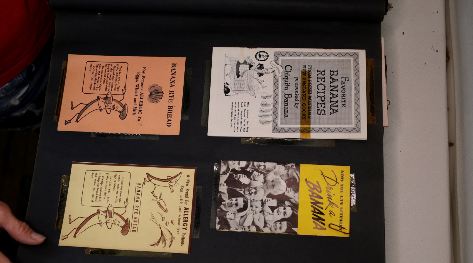 12 Recipes from Minute Movies booklets