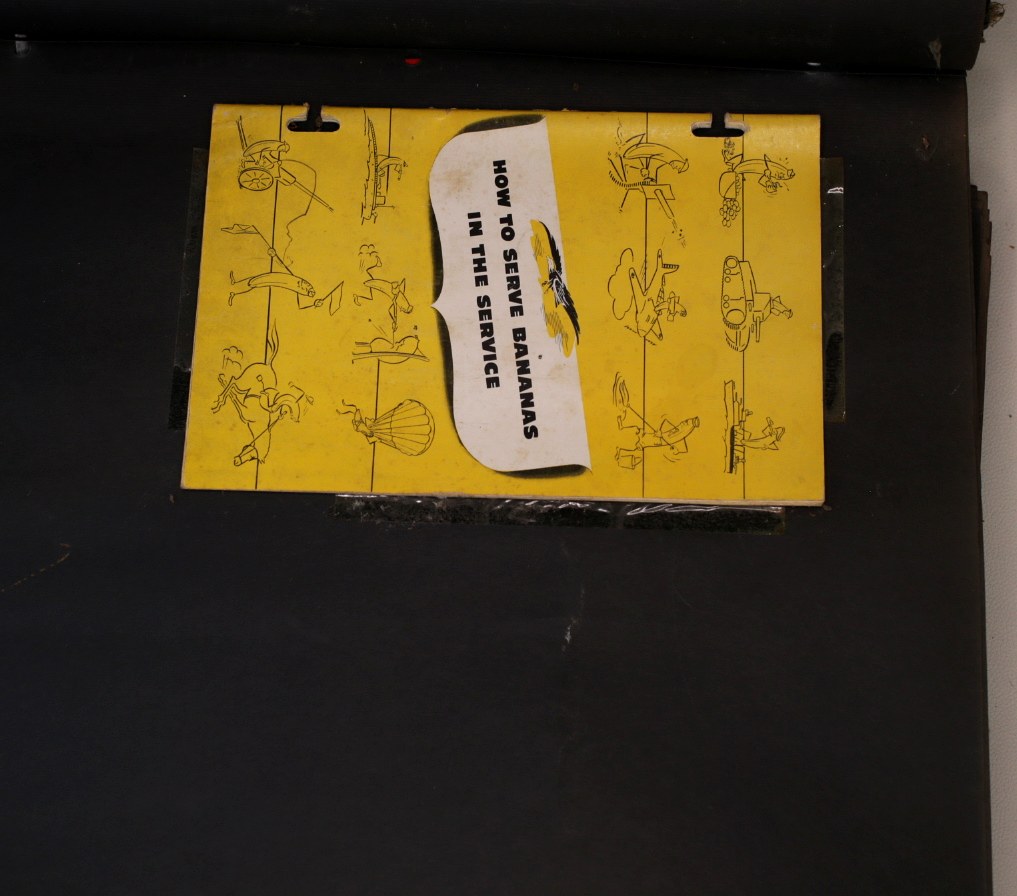How to Serve Bananas in the Service military pamphlet